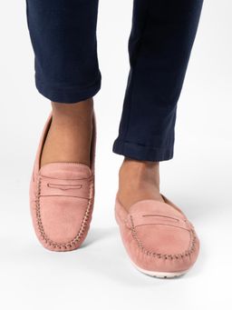 Yoho - Pink Bliss Comfortable Loafers for Women