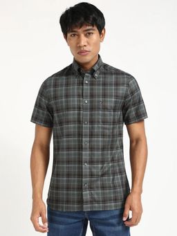 Tommy Hilfiger - Checks Slim Fit Dobby Woven Shirt