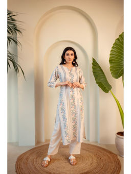 HERITAGE - Her-532 Gulzaar Handloom Cotton Kurta With Pant