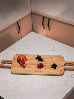 IREKA HOMES - Grovez Acacia Wood Chopping Board with Double Handle