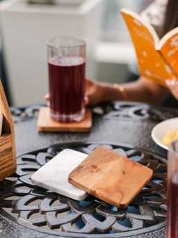 IREKA HOMES - CarryEase Coaster with Holder (Pack of 8)