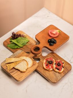 IREKA HOMES - River Loop Serving Board (Pack of 4)