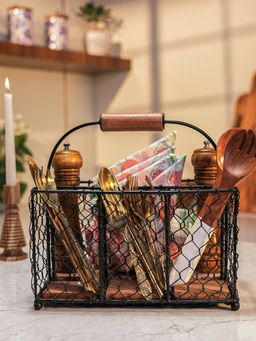 IREKA HOMES - Arcade Utensils and Cutlery Holder