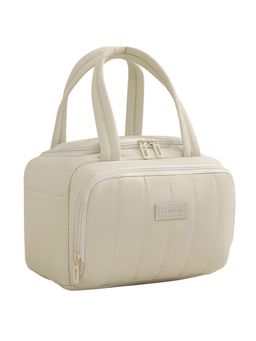 House of Quirk - Beige Thermal Insulated Lunch Bag for Work Fresh-Keeping Lunch Box Satchel