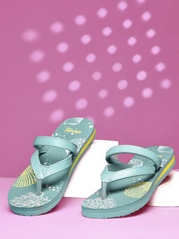 Bata - Women Green Flipflops