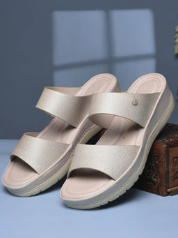 Bata Comfit - Women Silver Wedge Sandals