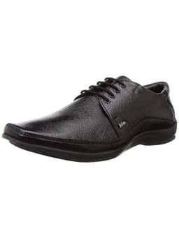 Lee Cooper - Mens Formal Lace-Up Black Derbies