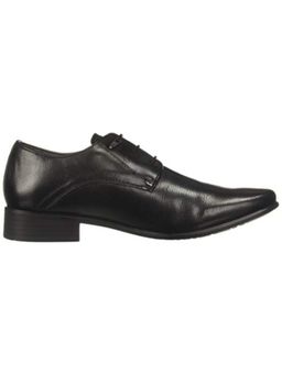 Lee Cooper - Mens Formal Lace-Up Black Derbies