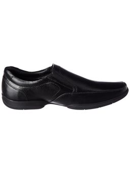 Lee Cooper - Mens Formal Slip-On Black Loafers