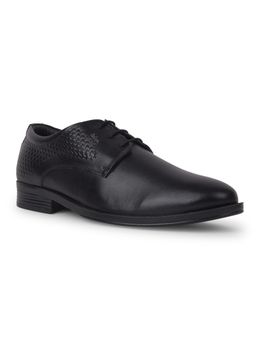 Lee Cooper - Mens Formal Lace-Up Black Derbies