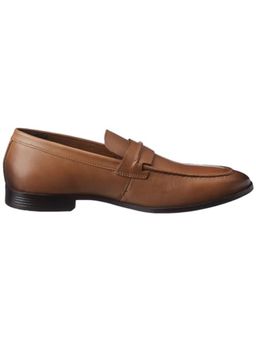 Lee Cooper - Mens Formal Slip-On Tan Loafers