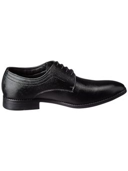 Lee Cooper - Mens Formal Lace-Up Black Derbies