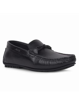 Lee Cooper - Mens Formal Slip-On Black Loafers