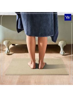Welspun - Raang Dylon 1268 Gsm Machine Tufted Plain Anti-Skid Bath Mat - 40 X 60Cm
