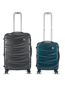 it luggage - Tidal Trolley Bag Grey & Blue (Pack of 2)