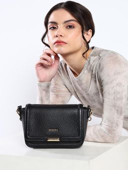 Sassora - Premium Leather Women Chain Handle Shoulder Bag (M)