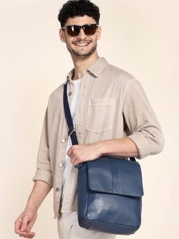 Sassora - Premium Leather Men's Everyday Crossbody Sling Bag (M)