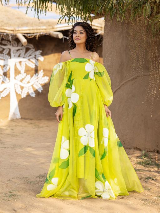 green emerald velvet dress Isabelle Green Float Sleeve Maxi Dress  Scarlett & Jo