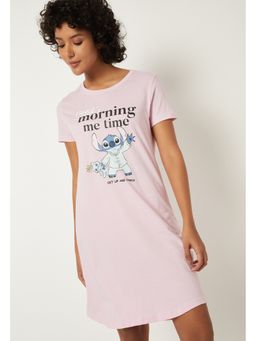 max - Women Lilo And Stitch Printed Nightdress