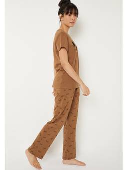max - Women Printed T-Shirt & Pyjama