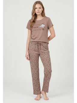 max - Women Printed T-Shirt & Pyjama