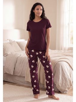 max - Women Printed T-Shirt & Pyjama