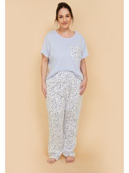 max - Women Floral Printed T-Shirt & Pyjama