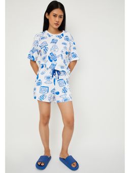max - Women Printed T-Shirt & Shorts