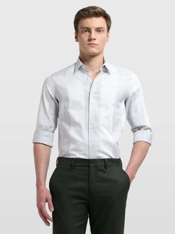 Arrow Newyork - Men's Grey Manhattan Slim Fit New York Shirt