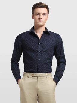 Arrow - Men's Jacquard 1851 Tailored Fit Shirt