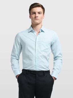 Arrow - Men's Blue Gingham Checked Originals Shirt