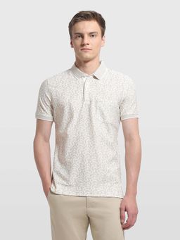 Arrow - Men's Tropical Printed Regular Fit Polo T-Shirt