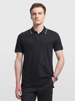 Arrow - Men's Textured Regular Fit Polo T-Shirt