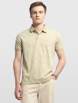 Arrow - Men's All-Over Paisley Printed Regular Fit Polo T-Shirt