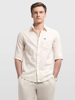 Arrow Sports - Men's Sage and Sun Floral Printed Shirt