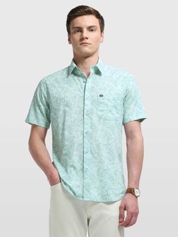 Arrow Sports - Men's Sage and Sun Floral Printed Shirt