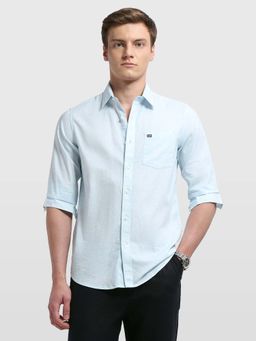 Arrow Sports - Men's Blue Sage and Sun Chelsea Slim Fit Shirt