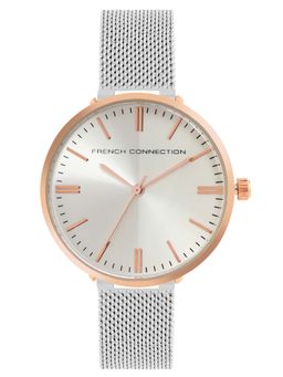 French Connection - Analog Silver Dial Womens Watch-FCS002B