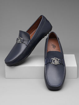 U.S. POLO ASSN. - Raptor Men Casual Solid Navy Blue Drivers