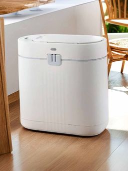 Savya Home - Automatic Dustbin Plastic 10L White