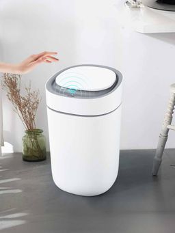 Savya Home - Automatic Dustbin Plastic 15L White