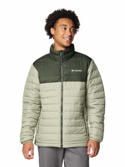 Columbia - Mens Green Omni-Heat Reflective Powder Lite Ii Jacket