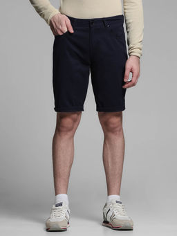Jack & Jones - Navy Blue Regular Fit Shorts