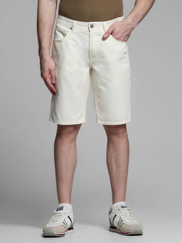 Jack & Jones - Beige Regular Fit Shorts