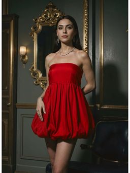 Naava - Red Balloon Dress