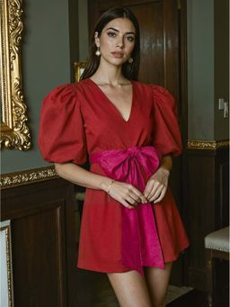 Naava - The Dramatic Bow Dress