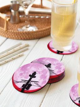 Macmerise - Itachi Uchiha Circular Coaster (Pack of 6)