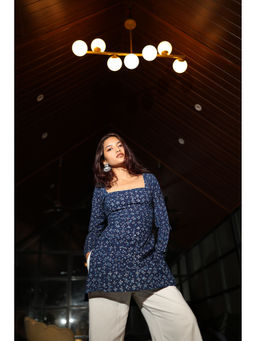 NISHORAMA - Jodha Sleeved Corset Kurti