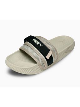 Puma - Olive Soft ride pro Lead puff V1 Sliders