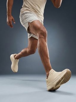 CULT - Men's Beige Stridepro Running Shoes